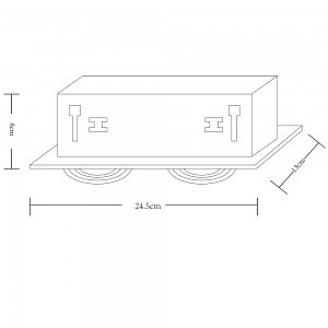 Карданный светильник Cardani A5941PL-2WH