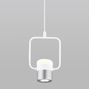 Светильник подвесной Oskar 50165/1 LED белый/серебро 9W