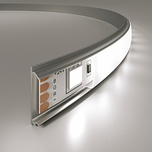 Профиль Elektrostandard LL-2-ALP012 Гибкий алюминиевый профиль для LED ленты (под ленту до 10mm)