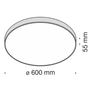 Светильник потолочный Zon C032CL-L96W4K