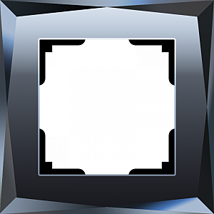 Рамка W0011208/ Рамка на 1 пост Diamant (черный)