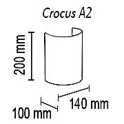 Настенное бра Crocus Crocus Glade A2 10 04g