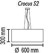 Светильник подвесной Crocus Crocus Glade S2 01 09g