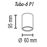 Накладной светильник Tubo Tubo6 P1 18