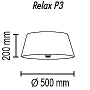 Светильник потолочный Relax Relax P3 10 04g