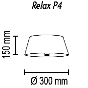 Светильник потолочный Relax Relax P4 10 03g