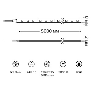 LED лента Black 2835 312000265