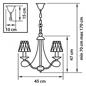 Подвесная люстра Riccio 705034