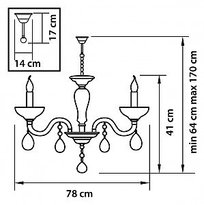 Подвесная люстра Artifici 719088