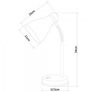 Офисная настольная лампа Mercoled A5049LT-1WH