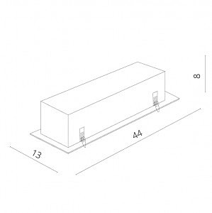 Карданный светильник Cardani A5941PL-4WH