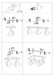 Светильник спот Damon 1410/2A