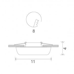 Светильник гипсовый Arte Lamp A5306PL-1WH