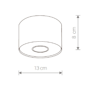 Накладной светильник Point 6003