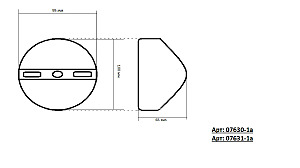 Светильник подвесной Кенти 07631-1A,19