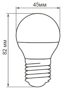 Светодиодная лампа LB-38 25404