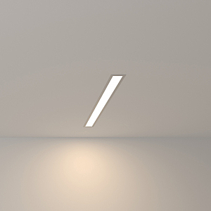 Встраиваемый светильник Elektrostandard Линейный светодиодный встраиваемый светильник 53см 10W 4200K матовое серебро (101-300-53)