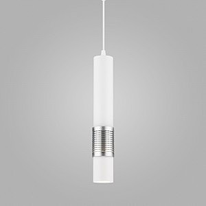 Светильник подвесной DLN001 DLN001 MR16 белый матовый/серебро