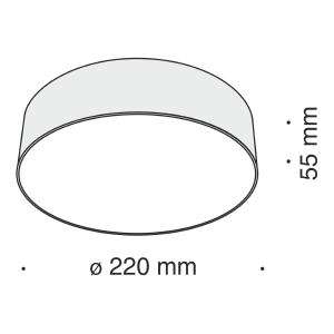 Светильник потолочный Zon C032CL-L32W4K