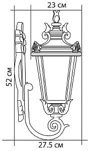Уличный настенный светильник Feron 11353