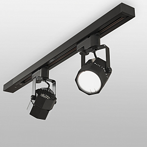 Трековый светильник Robi Robi GU10 Черный (MRL 1004) однофазный