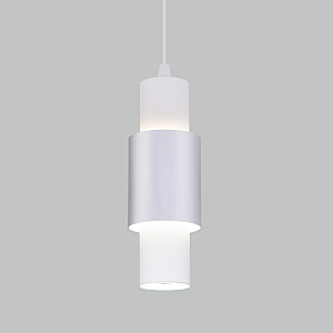 Светильник подвесной Bento 50204/1 LED белый/матовое серебро