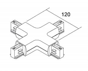 Комплектующие для трек-систем X-connector round 444691
