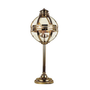 Настольная лампа Residential KM0115T-3S brass