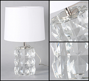 Настольная лампа Crystal Table Lamp BRTL3101XS