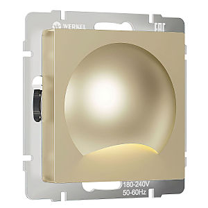 Встраиваемый светильник Werkel W1154411/ Встраиваемая LED подсветка Moon (шампань)