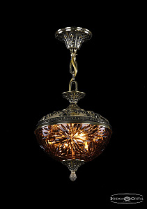 Светильник подвесной Bohemia 1773/25 GB Amber/1A