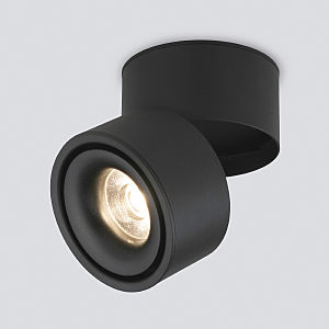 Накладной светильник Klips DLR031 15W 3000K черный матовый