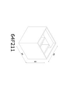 Настенное бра Xia 17293/02/30