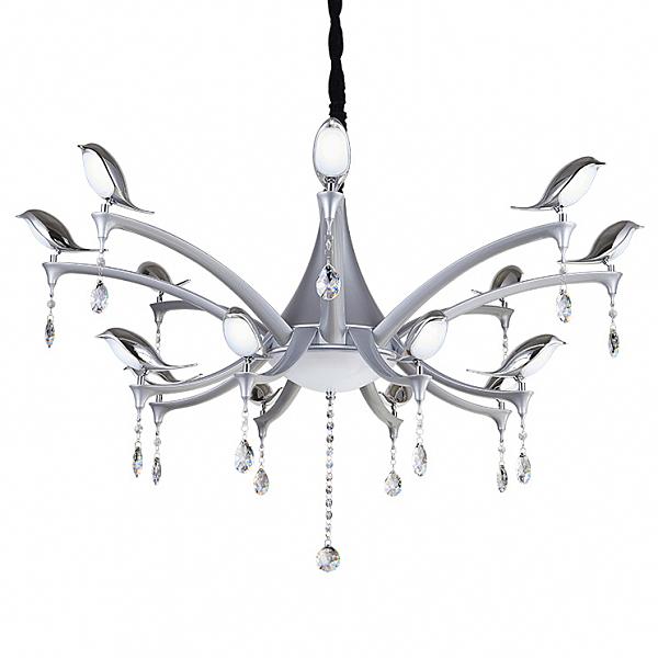 Подвесная люстра Uccelli 385/16-LEDSilver