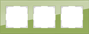 Рамка Favorit Фисташковый WL01-Frame-03 / Рамка на 3 поста (фисташковый)