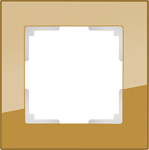 Рамка Favorit Бронзовый WL01-Frame-01 / Рамка на 1 пост (бронзовый)