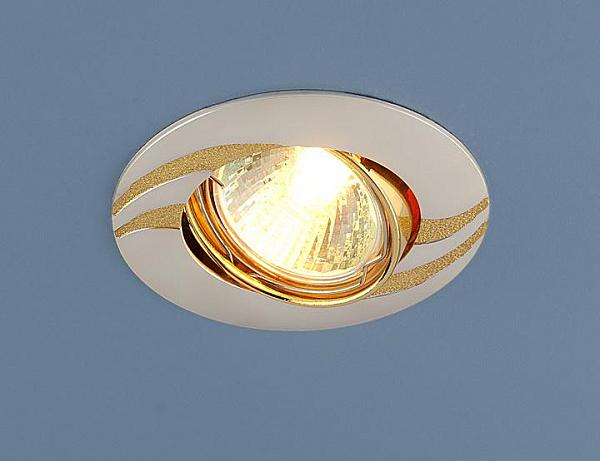 Встраиваемый светильник 8012 8012 MR16 PS/GD перл. серебро/золото