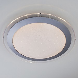 Светильник потолочный Fusion 40002/1 LED матовое серебро 28W