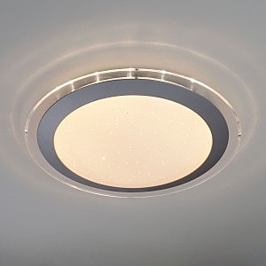 Светильник потолочный Fusion 40002/1 LED матовое серебро 28W