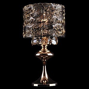 Настольная лампа 3400 3400/1T золото/тонированный хрусталь наст.лампа Strotskis