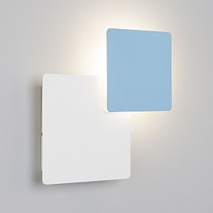 Настенный светильник Screw 40136/1 белый/голубой 6W