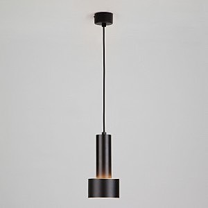Светильник подвесной Charlie 50134/1 LED черный/золото 9W