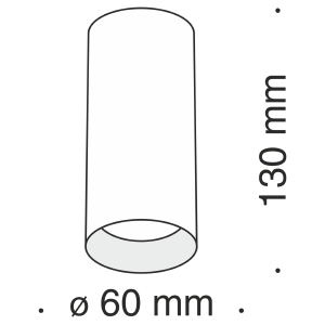 Накладной светильник Alfa C010CL-01B
