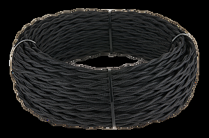 Werkel Ретро кабель витой 3х2,5 (черный)