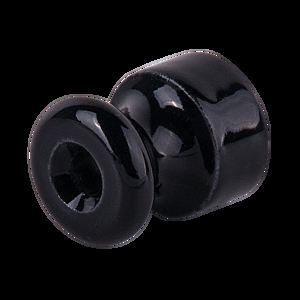 Werkel WL18-17-01/ Комплект изоляторов с крепежом 50 шт. (черный) Ретро