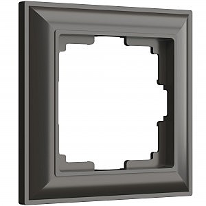 Рамка Fiore WL14-Frame-01/ Рамка на 1 пост (серо-коричневый)