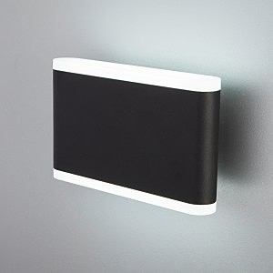 Уличный настенный светильник Cover 1505 TECHNO LED COVER чёрный