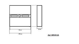 Светильник подвесной Аква 08510-1A(4000К)